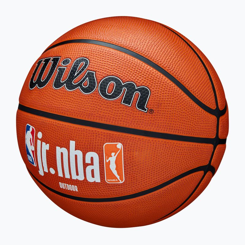 Minge de baschet Wilson NBA JR Fam Logo Authentic Outdoor brown mărime 7