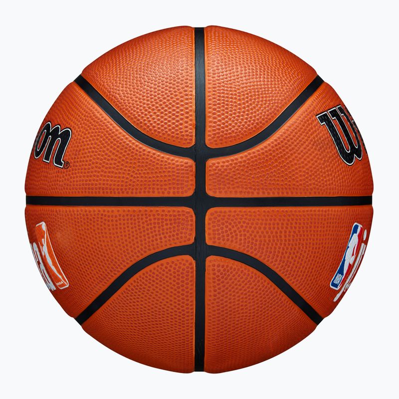 Minge de baschet Wilson NBA JR Fam Logo Authentic Outdoor brown mărime 7