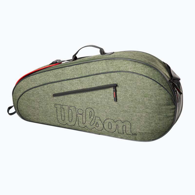 Geantă de tenis Wilson Team 3Pk heather green