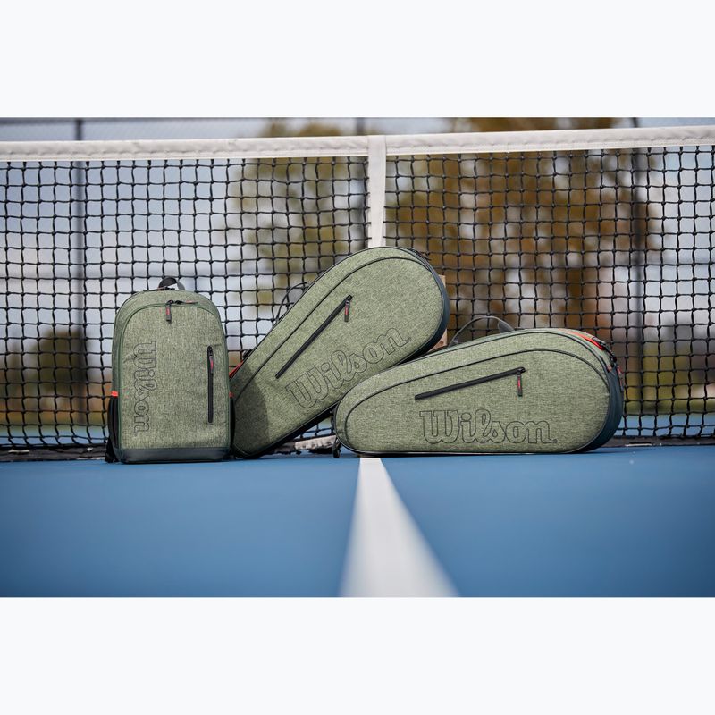 Geantă de tenis Wilson Team 6Pk heather green 8