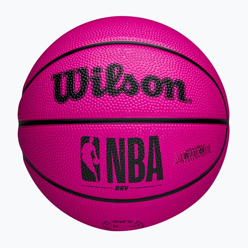 Minge de baschet pentru copii Wilson DRV Mini pink mărime 3