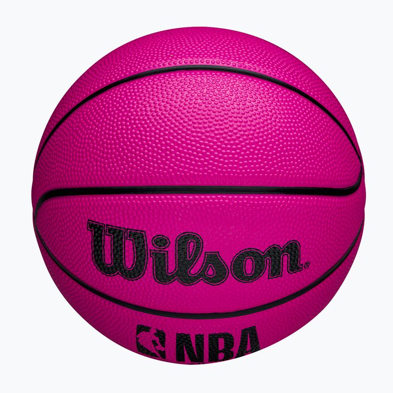 Minge de baschet pentru copii Wilson DRV Mini pink mărime 3 4