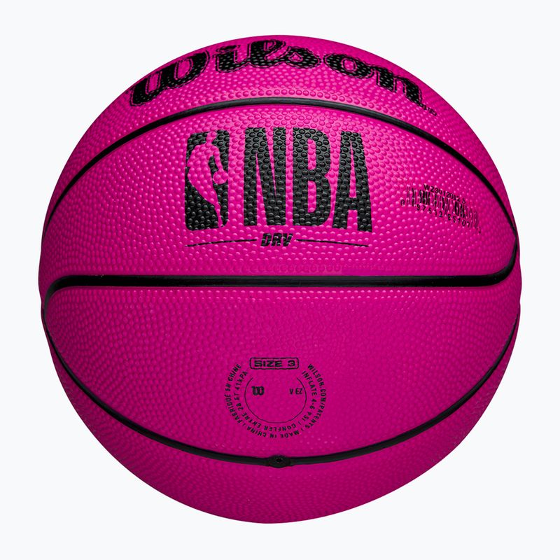 Minge de baschet pentru copii Wilson DRV Mini pink mărime 3 5