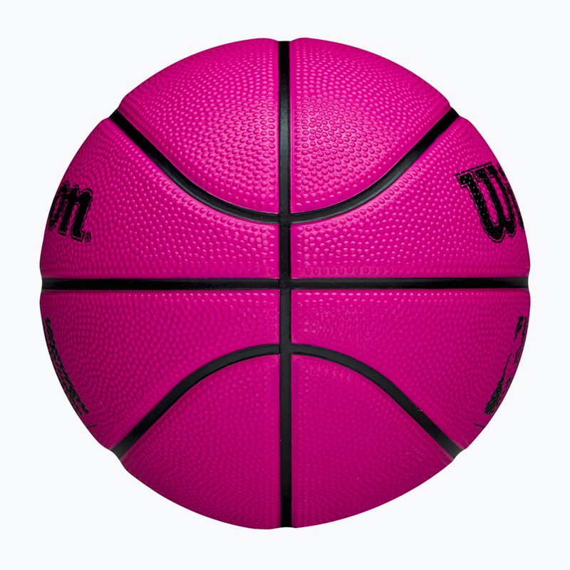 Minge de baschet pentru copii Wilson DRV Mini pink mărime 3 6