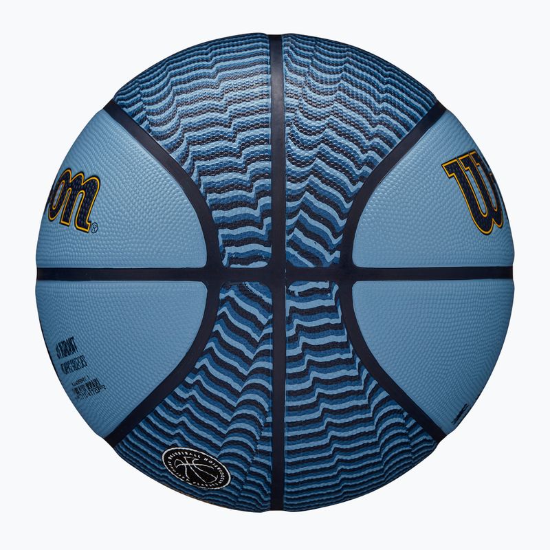 Minge de baschet Wilson NBA Player Icon Outdoor Morant blue mărime 7 7