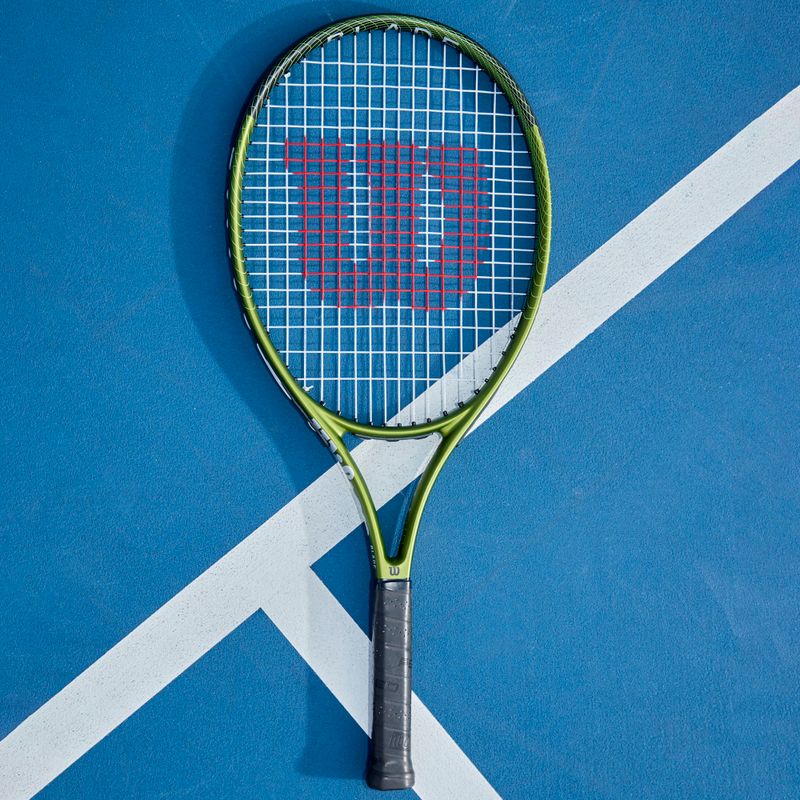 Rachetă de tenis pentru copii Wilson Blade Feel Comp 26 verde WR125210U 8