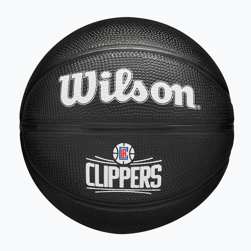 Wilson NBA Team Tribute Mini Los Angeles Clippers baschet WZ4017612XB3 mărimea 3