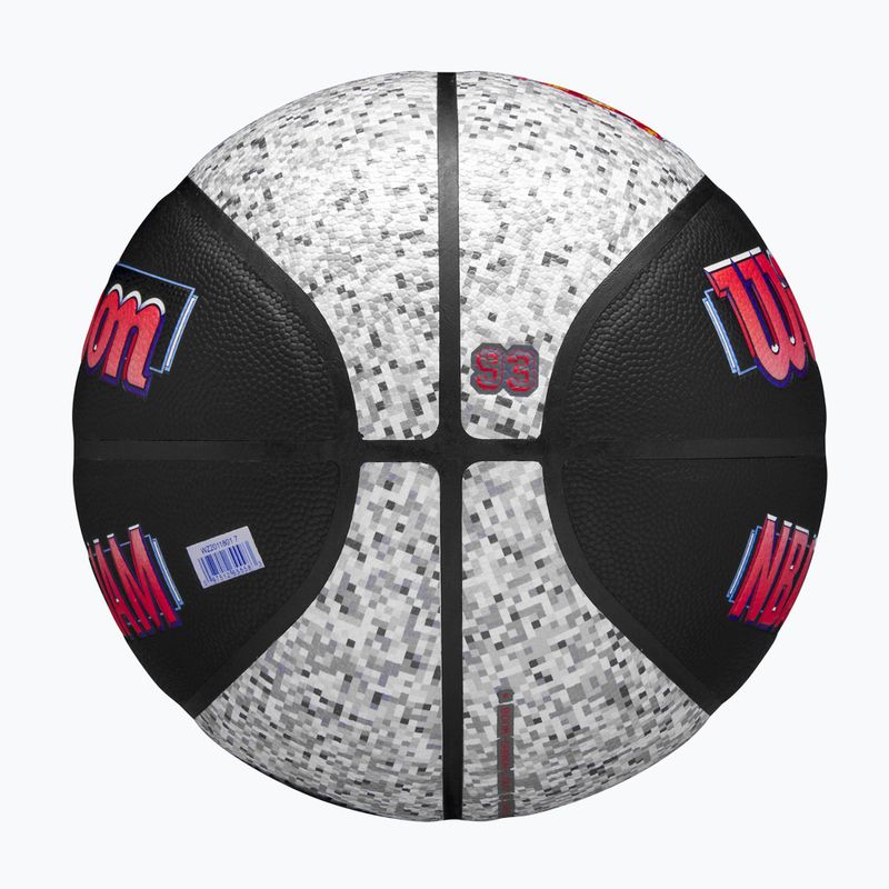 Minge de baschet Wilson NBA Jam Indoor Outdoor black/grey mărime 7