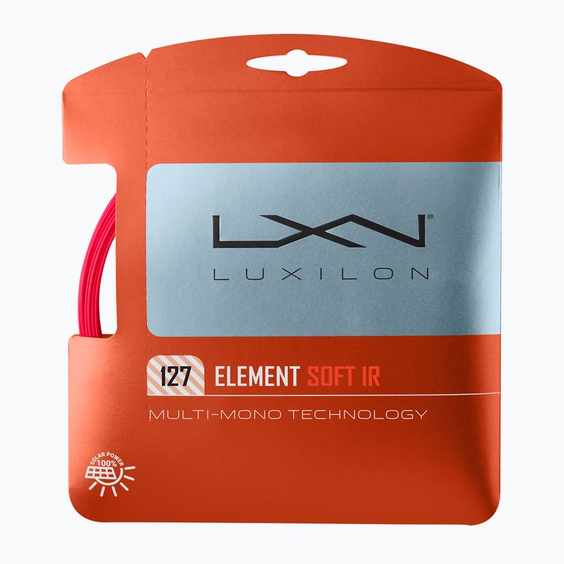 Cordaj de tenis Luxilon Element IR Soft 127 12,2 m infrared