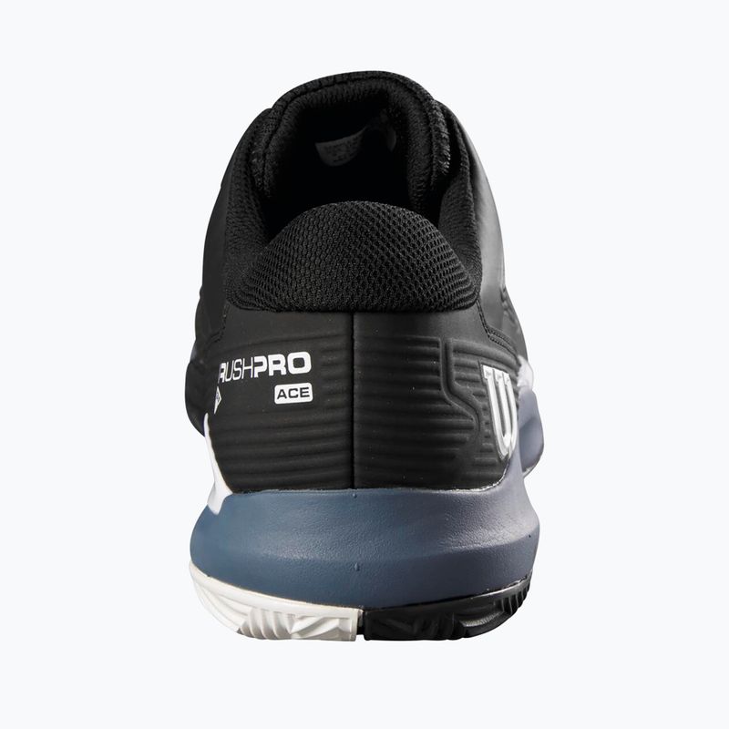Wilson Rush Pro Ace Clay, pantofi de tenis pentru bărbați, negru WRS331240 12