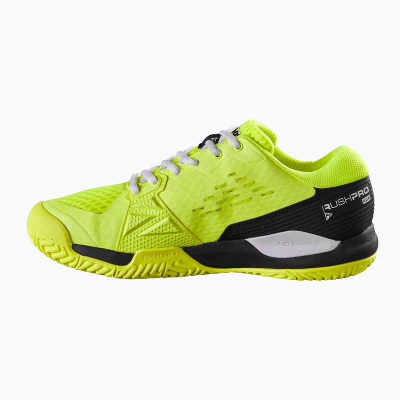 Wilson Rush Pro Ace Safety tenis pentru copii negru și galben WRS331140 11