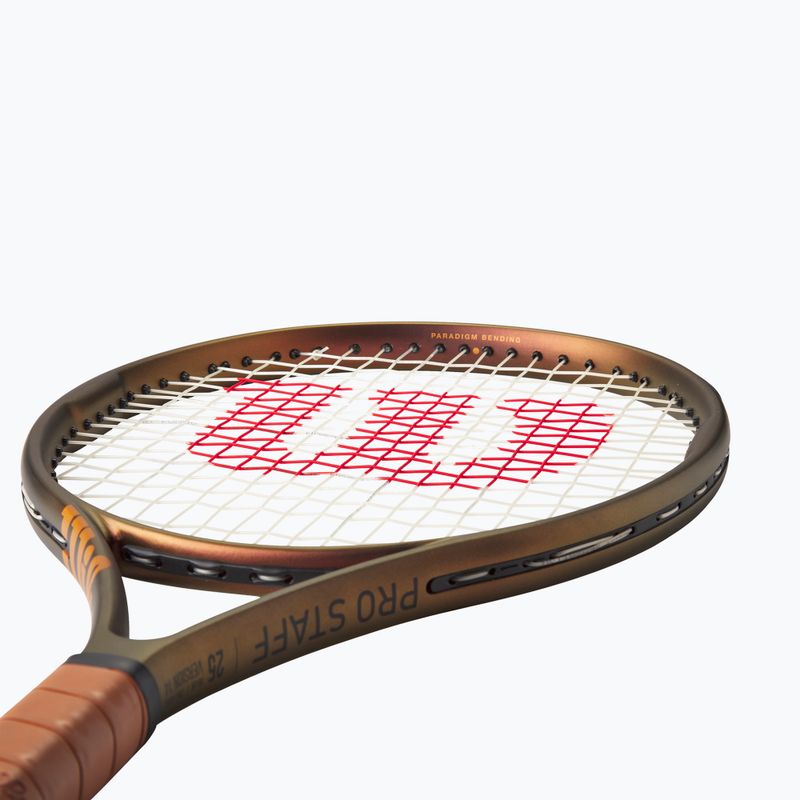 Rachetă de tenis pentru copii Wilson Pro Staff 25 V14 gold WR126210U 11