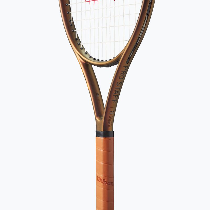 Rachetă de tenis pentru copii Wilson Pro Staff 25 V14 gold WR126210U 12