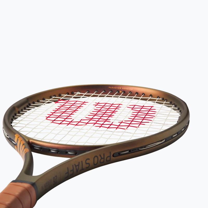 Rachetă de tenis pentru copii Wilson Pro Staff 26 V14 aur WR126310 11