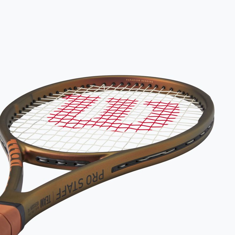 Rachetă de tenis Wilson Pro Staff Team V14 aur WR136011 11