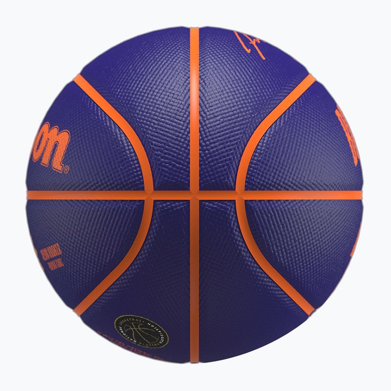 Minge de baschet pentru copii Wilson NBA Player Icon Mini Booker navy mărime 3