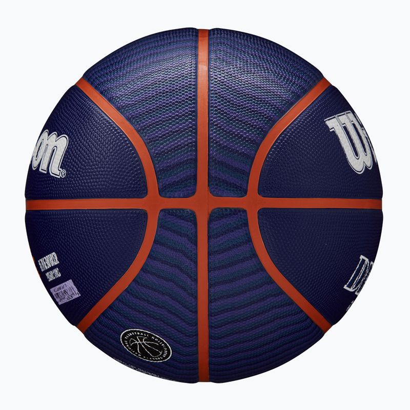 Minge de baschet Wilson NBA Player Icon Outdoor Booker navy 7 8