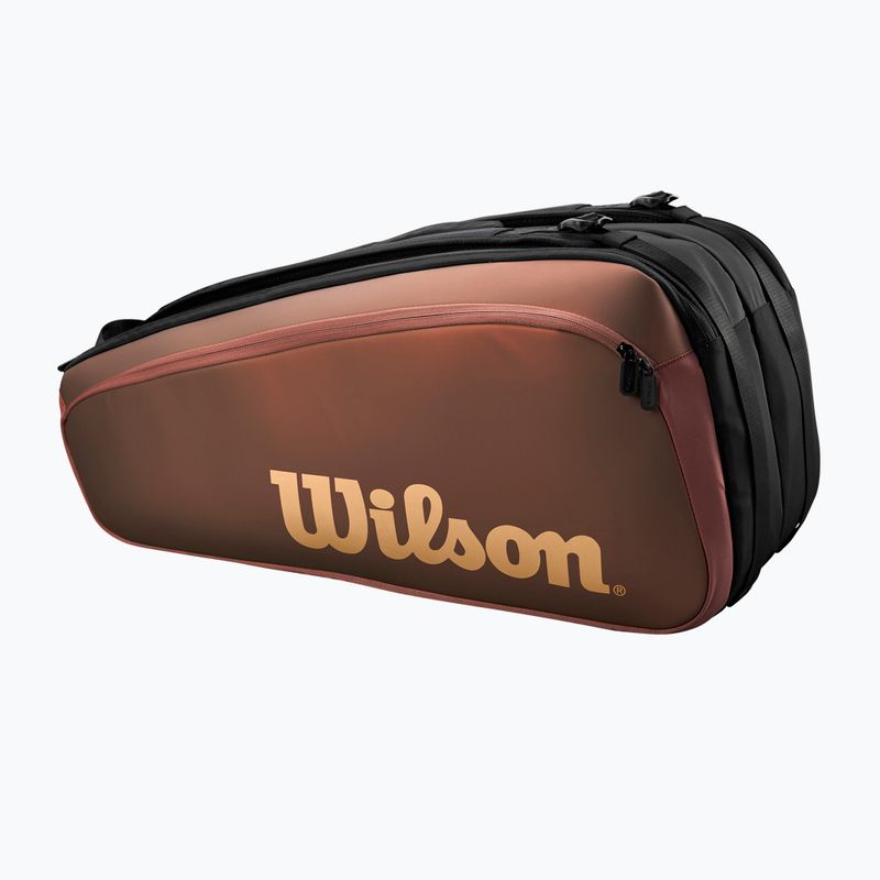 Wilson Super Tour Pro Staff Pro Staff Geanta de tenis V14 9Pk maro WR8024501001 2