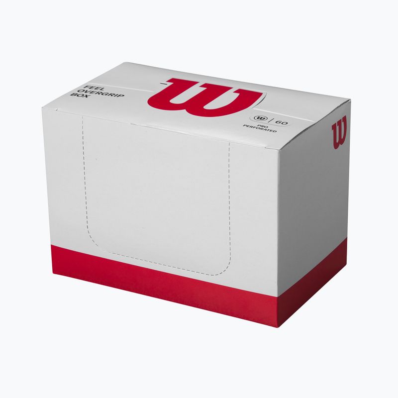 Învelișuri pentru rachetă de tenis Wilson Pro Overgrip 60 Perforated Box 60 buc. white 3