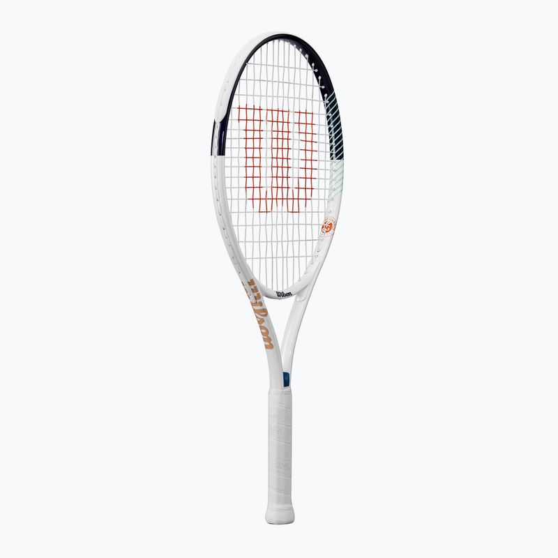 Rachetă de tenis pentru copii Wilson Roland Garros Elite 25 white/navy 2