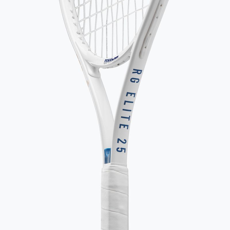 Rachetă de tenis pentru copii Wilson Roland Garros Elite 25 white/navy 6