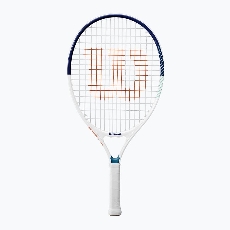 Rachetă de tenis pentru copii Wilson Roland Garros Elite 21 white/navy