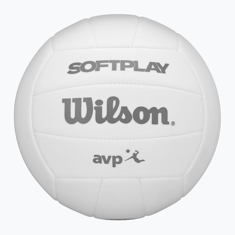 Minge de volei de plajă Wilson AVP Soft Play white mărimea 5