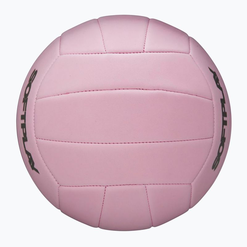 Minge de volei de plajă Wilson AVP Soft Play pink mărimea 5 3