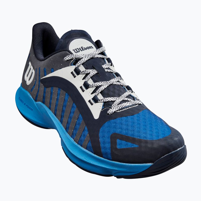 Încălțăminte de padel pentru bărbați Wilson Hurakn Pro navy blaze/deja vu blue/french blue 8