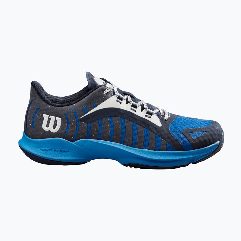 Încălțăminte de padel pentru bărbați Wilson Hurakn Pro navy blaze/deja vu blue/french blue 9