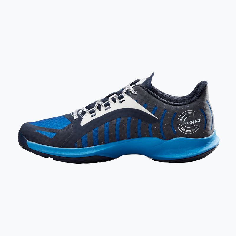 Încălțăminte de padel pentru bărbați Wilson Hurakn Pro navy blaze/deja vu blue/french blue 10