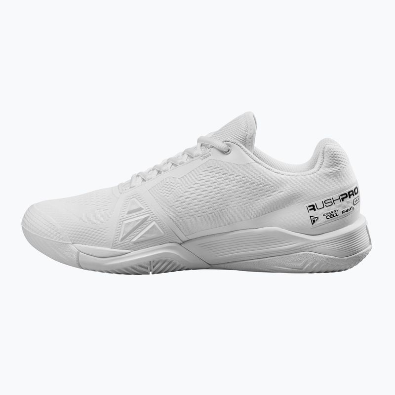 Încălțăminte de tenis pentru bărbați Wilson Rush Pro 4.0 white/white/black 10