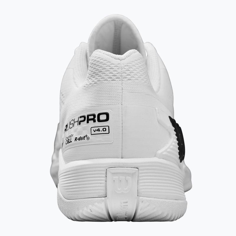 Încălțăminte de tenis pentru bărbați Wilson Rush Pro 4.0 white/white/black 11