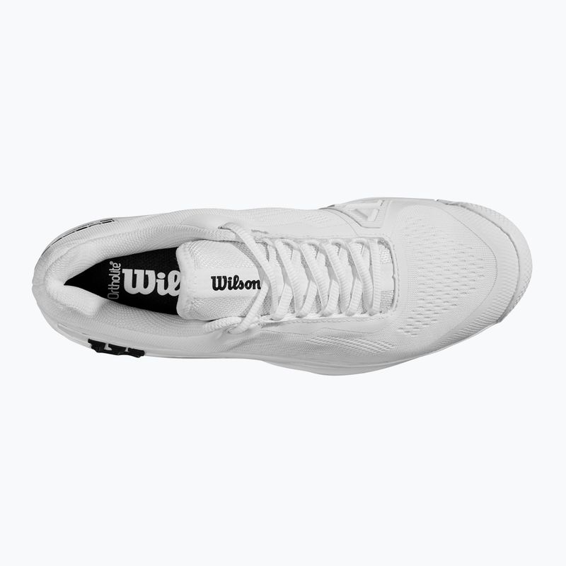 Încălțăminte de tenis pentru bărbați Wilson Rush Pro 4.0 white/white/black 12