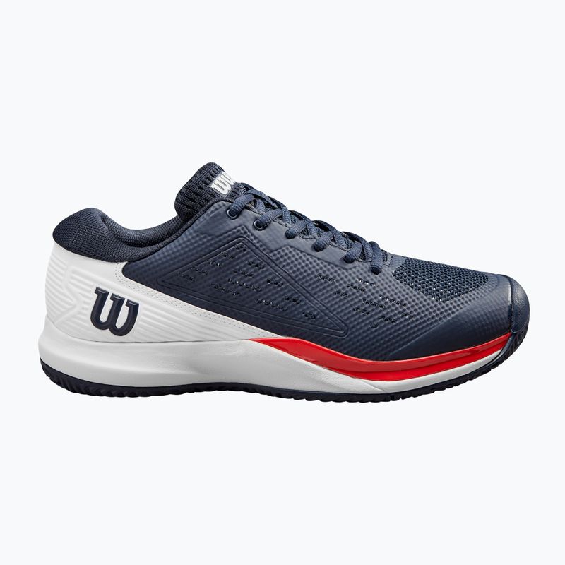 Pantofi de tenis pentru bărbați Wilson Rush Pro Ace navy blazer/ alb/ wilson red 2