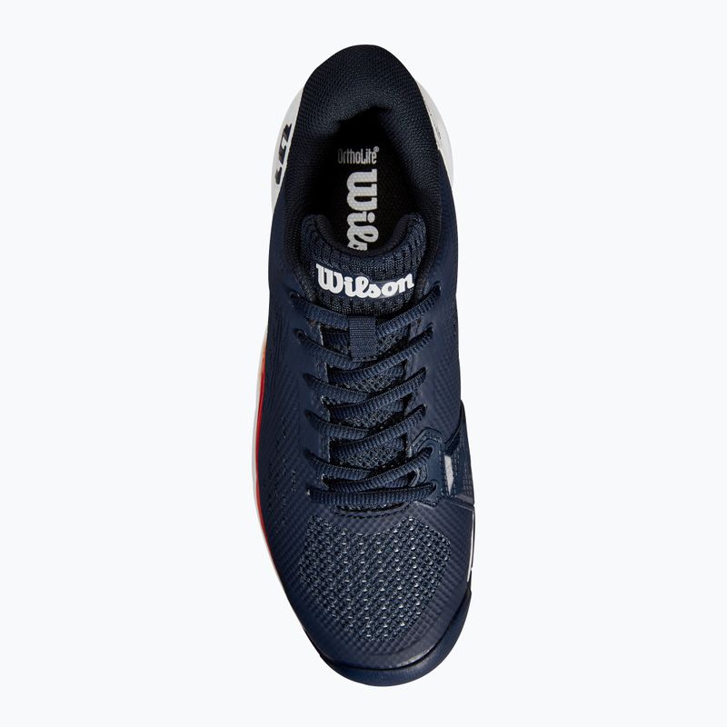 Pantofi de tenis pentru bărbați Wilson Rush Pro Ace navy blazer/ alb/ wilson red 6