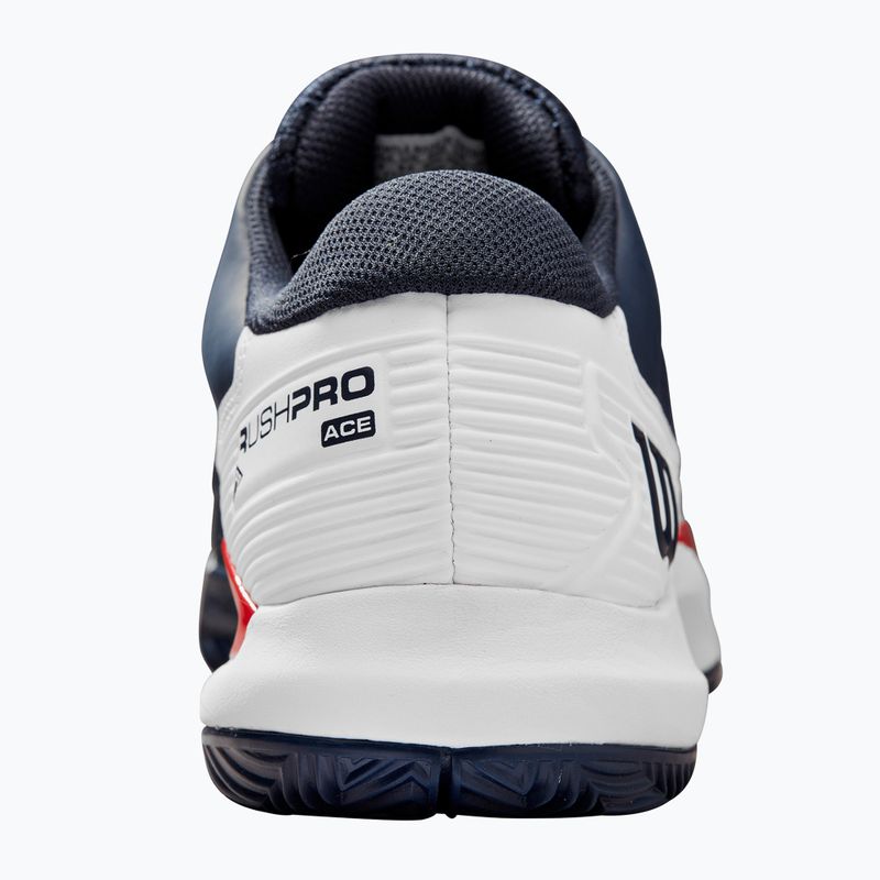 Încălțăminte de tenis pentru bărbați Wilson Rush Pro Ace Clay navy blazer/white/infrared 11