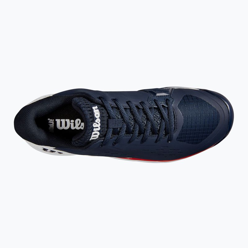 Încălțăminte de tenis pentru bărbați Wilson Rush Pro Ace Clay navy blazer/white/infrared 12