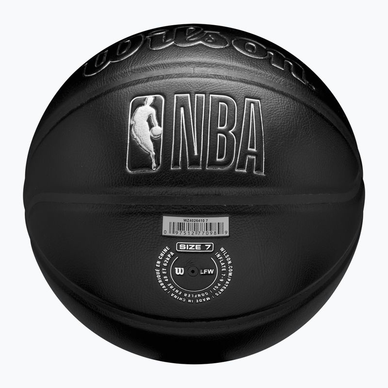 Minge de baschet Wilson NBA Team Premiere Golden State Warriors black mărimea 7 6