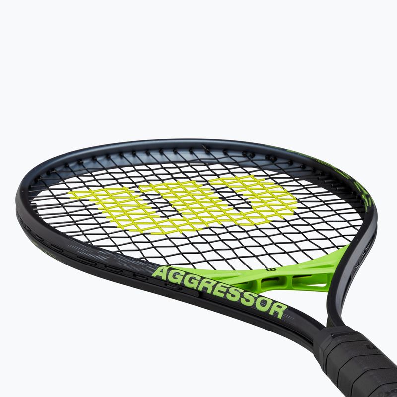 Rachetă de tenis Wilson Aggressor black/ green 5