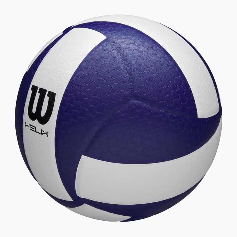 Minge de volei Wilson Helix Game Ball blue/white mărime 5 2