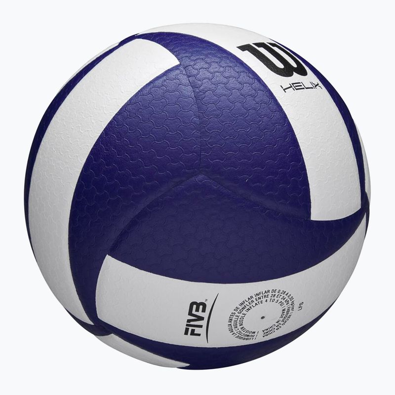 Minge de volei Wilson Helix Game Ball blue/white mărime 5 6