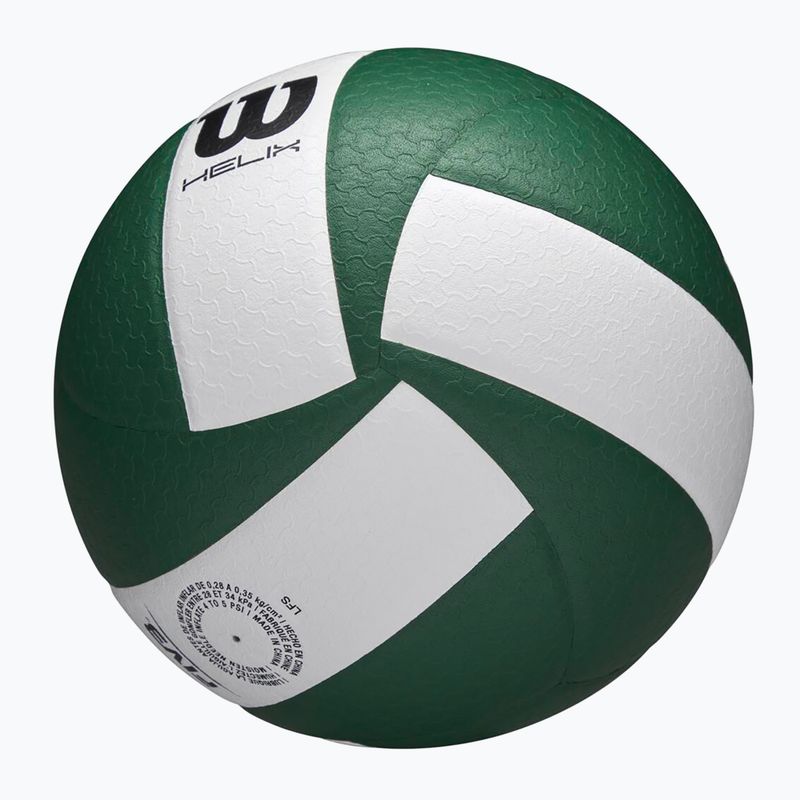 Minge de volei Wilson Helix Game Ball green/white mărime 5 5