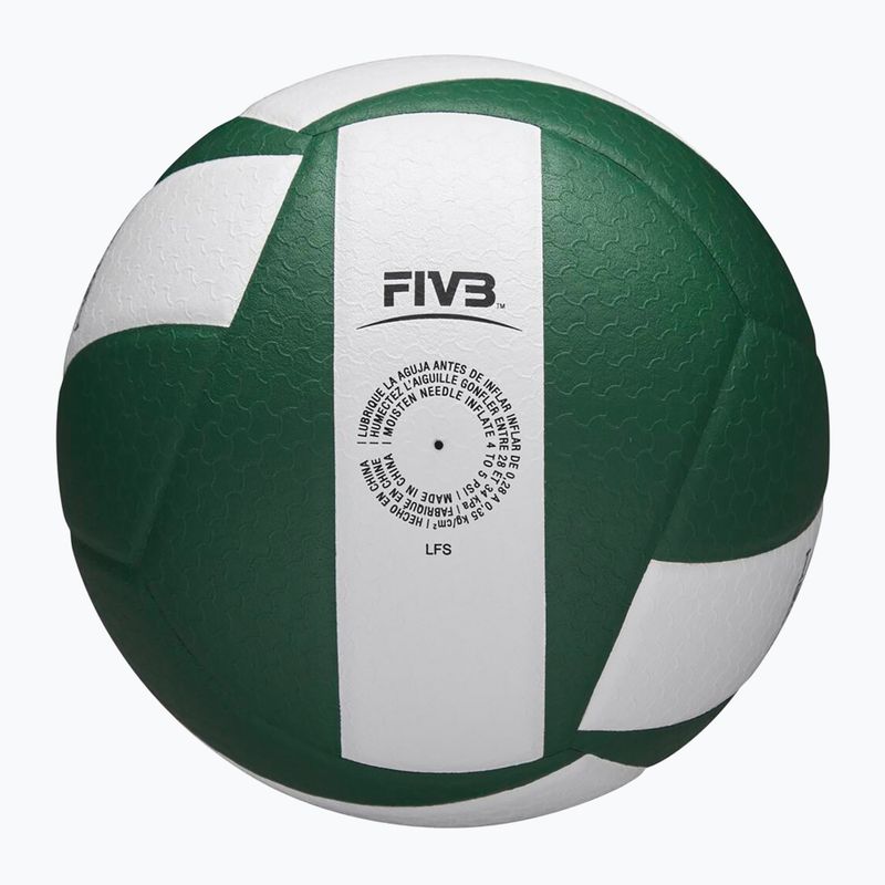 Minge de volei Wilson Helix Game Ball green/white mărime 5 7