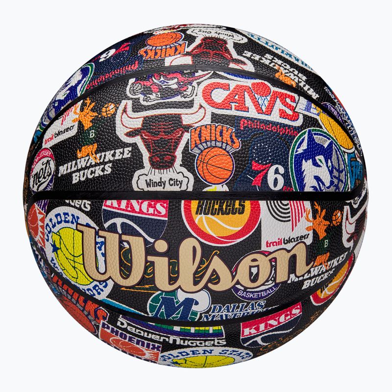 Minge de baschet  Wilson NBA All Team Retro multicolour mărimea 7 5