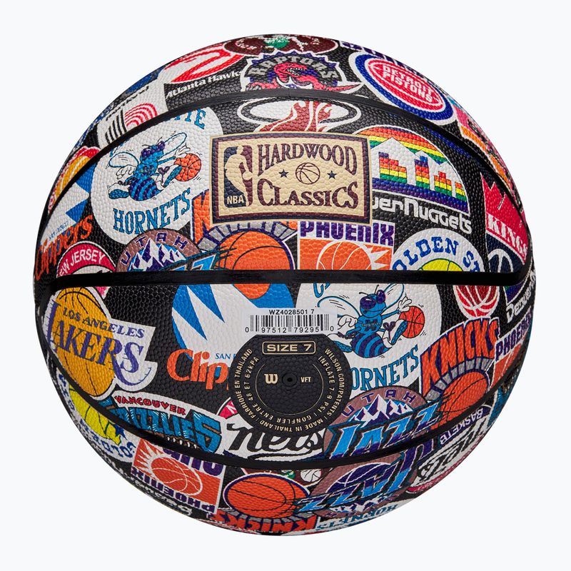 Minge de baschet  Wilson NBA All Team Retro multicolour mărimea 7 6