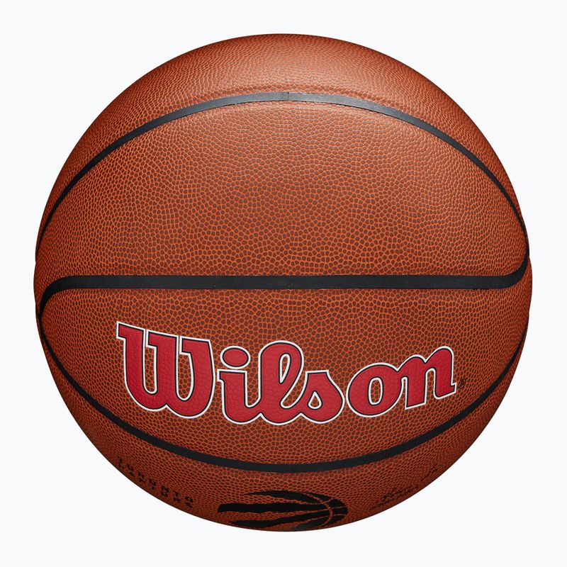 Minge de baschet Wilson NBA Team Alliance Toronto Raptors brown mărimea 7 5