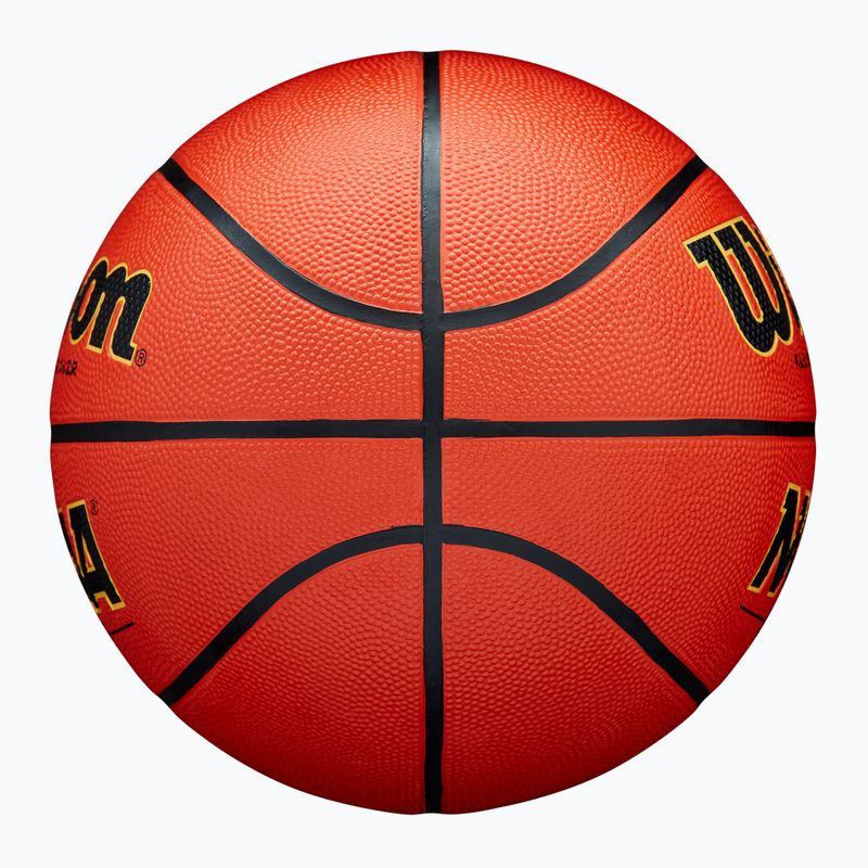 Minge de baschet Wilson NCAA Era brown mărimea 5 4
