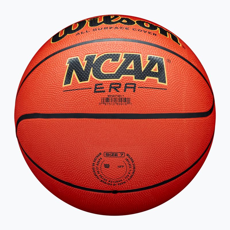 Minge de baschet Wilson NCAA Era brown mărimea 5 6