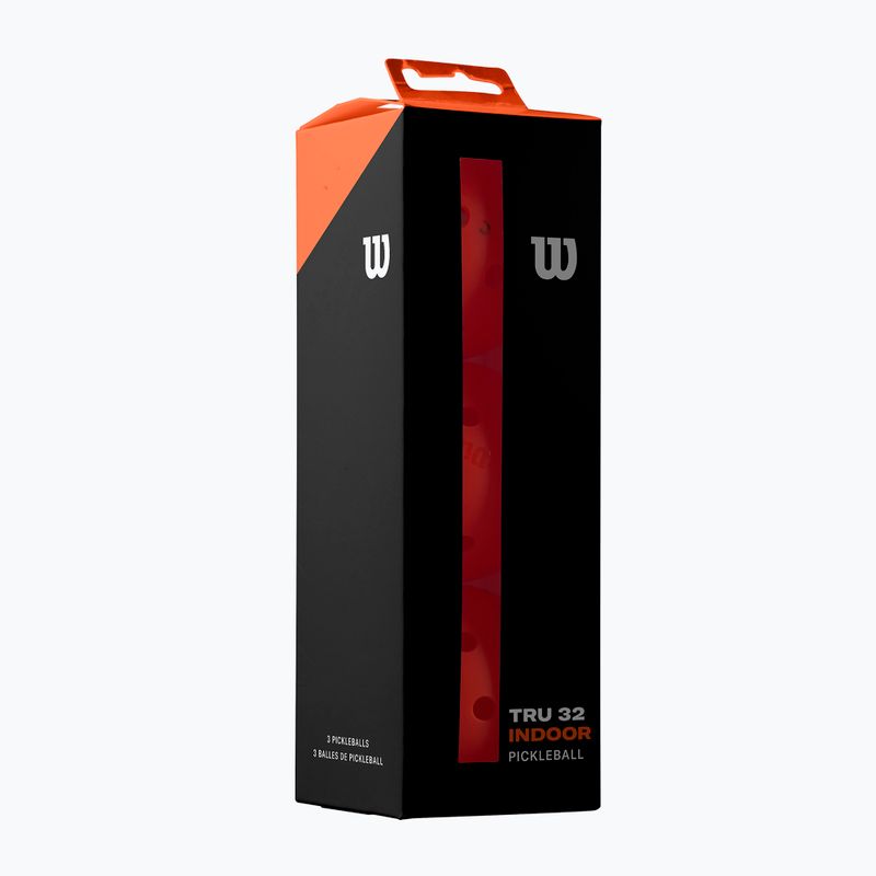 Minge de picketball Wilson TRU 32 Indoor Picketball 3 buc. orange 4